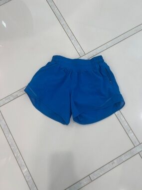 Lululemon Hottie Hot Running Shorts - Blue